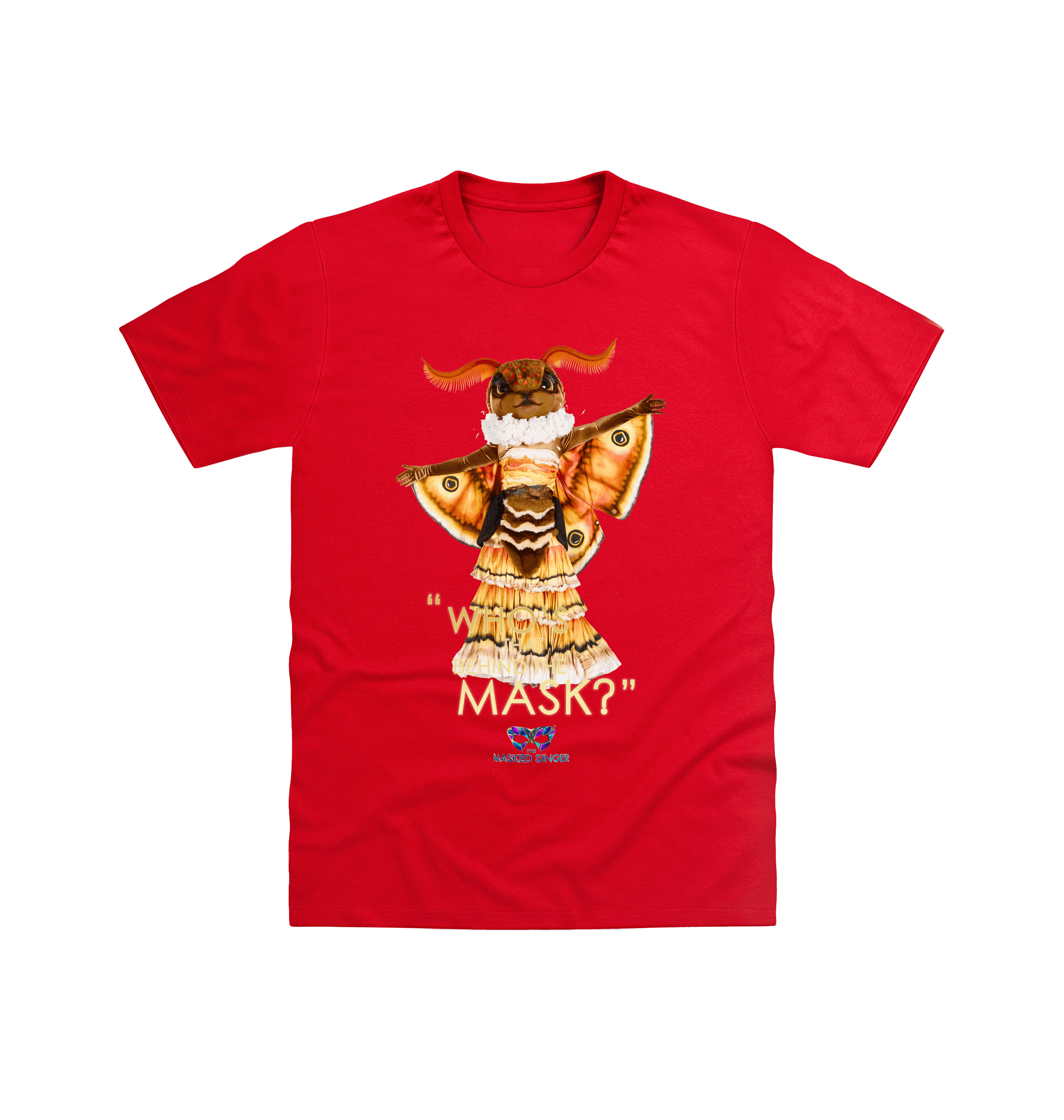 Red Printed T-shirt Front